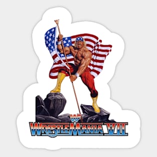 Hulk Wrestlemania VII Sticker